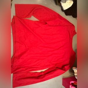 Children’s place XXL 16 Girls Long sleeve red shirt